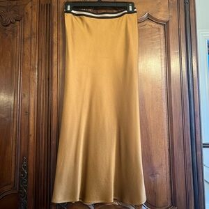 Brochu Walker Golden A-Line Skirt